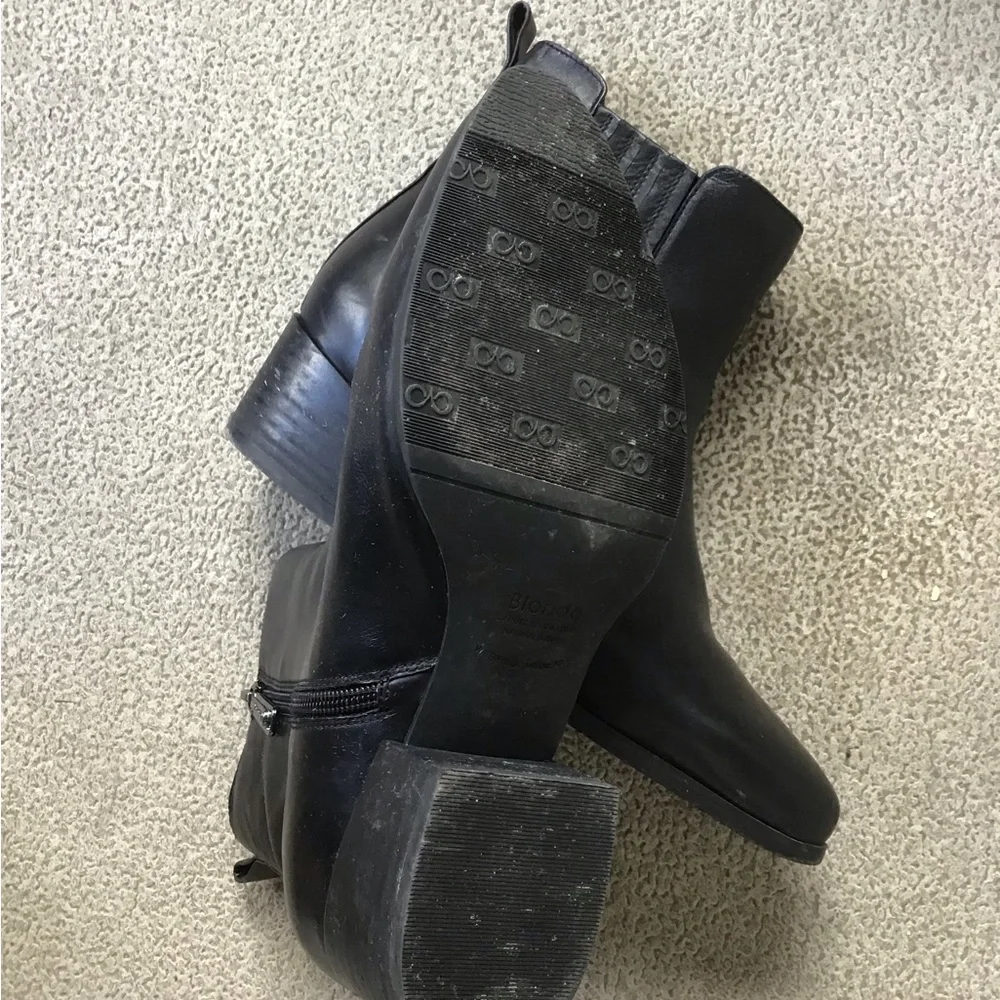 Blondo Waterproof Leather Ankle Boots - Size 8.5 - Picture 8 of 10